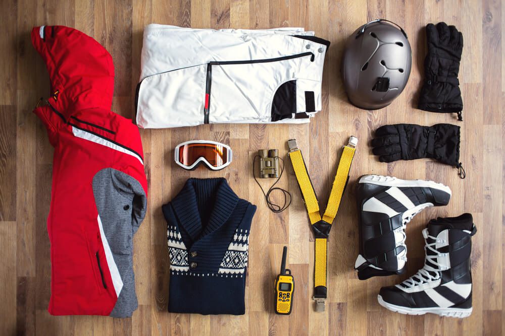 Winter clothing and gear for the Utah weather